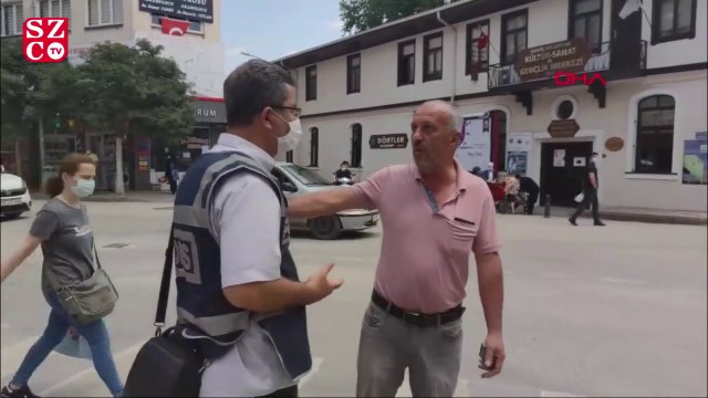 'Maske zorunluluğundan haberim yok' dedi, kimliğini polise bırakıp gitti