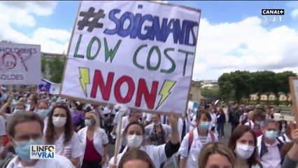 Débordements aux manifestations des soignants à Paris