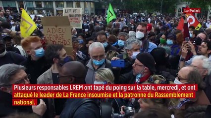 Manifestations : Mélenchon et Le Pen « attisent les braises », selon LREM