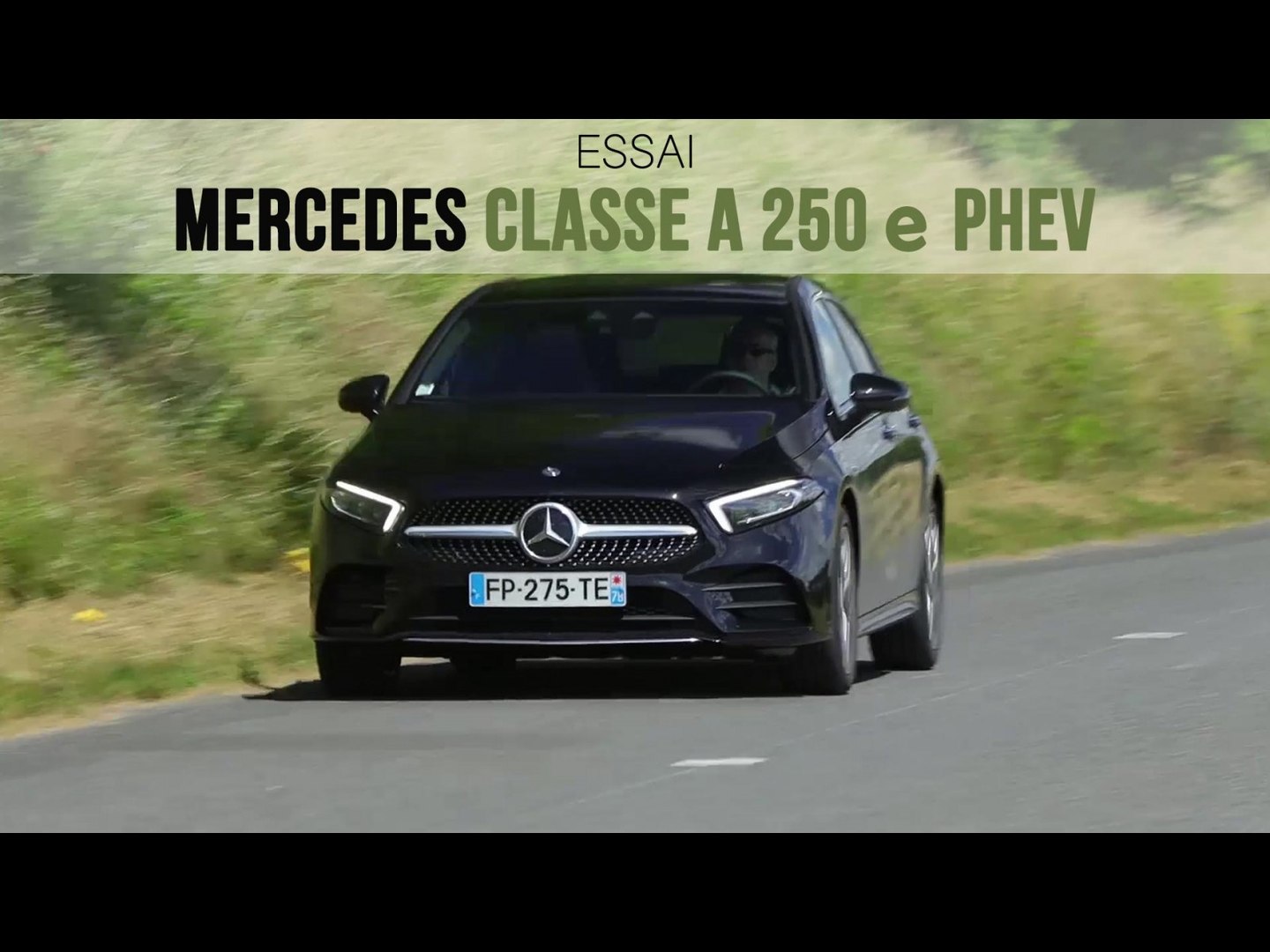 Essai Mercedes Classe A 250 e AMG Line 2020 - Vidéo Dailymotion