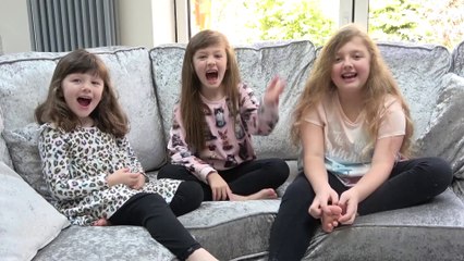 Sophia, Isabella e Alice Mostrando nossa Rotina