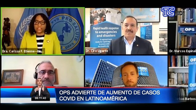 OPS advirtió sobre aumentos de casos en América Latina, actual epicentro de la pandemia del coronavirus