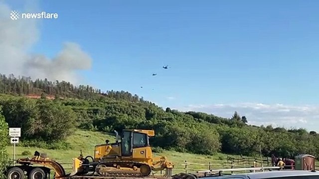 Firefighters battle to contain flames as East Canyon blaze extends to 2,700 acres