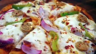 Pizza recipe without oven & yeast  healthy and make easy way