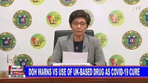 DOH warns vs use of UK-based drug as CoVID-19 cure
