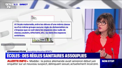 Télécharger la video: Écoles: vers un allègement des mesures sanitaires en maternelle