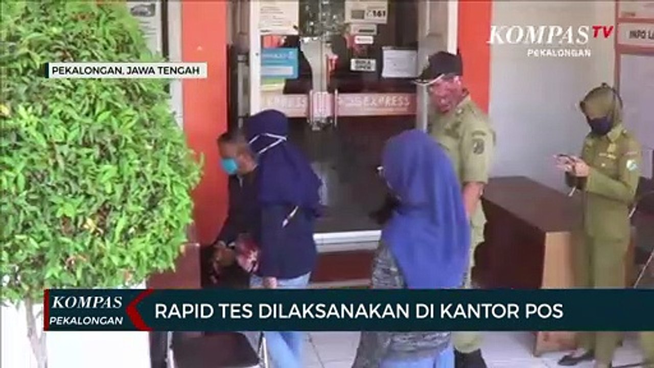 Rapid Tes Dilaksanakan Di Kantor Pos Pekalongan