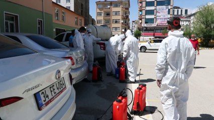 Van’da LGS öncesi okullar dezenfekte ediliyor