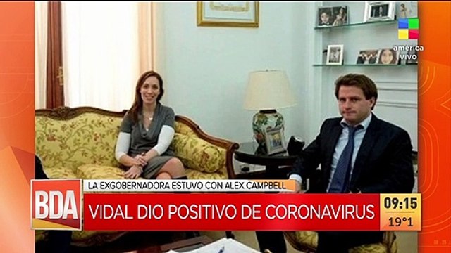 La noticia de la mañana: María Eugenia Vidal tiene coronavirus
