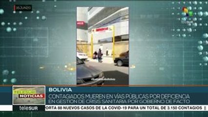 Bolivia: crecen denuncias del colapso hospitalario frente a COVID-19