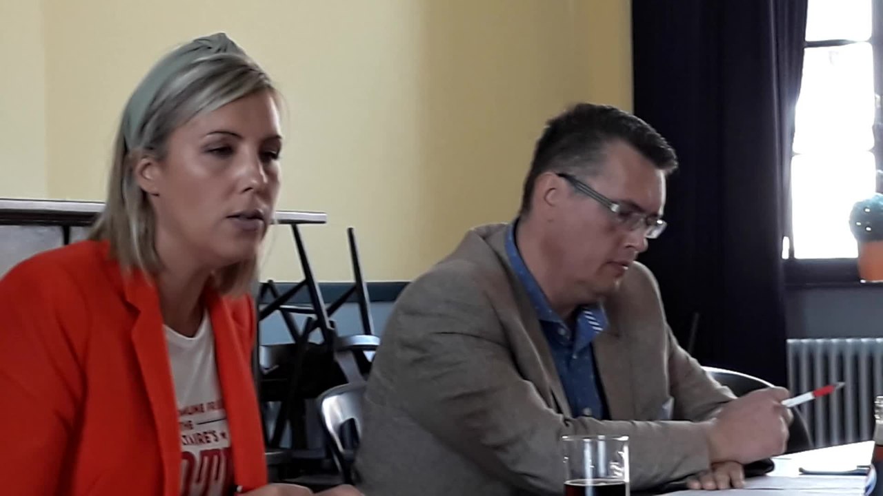 Tournai Conf Presse L Dedonder - Yves Willaert 17/06/2020