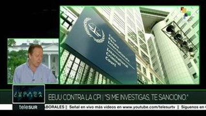 Sanciona Donald Trump a funcionarios de la Corte Penal Internacional