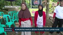 Komunitas Warga Bedah Rumah Tidak Layak Huni