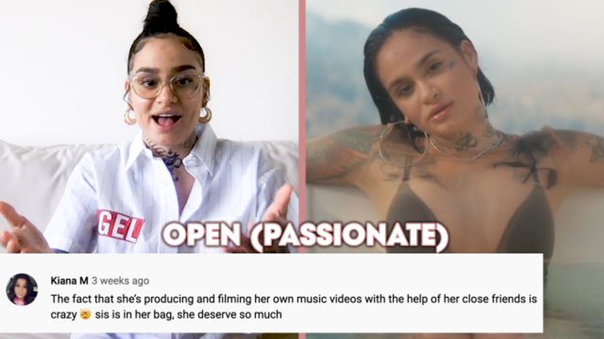 ⁣Kehlani Reacts to YouTube Comments on Her Music Videos
