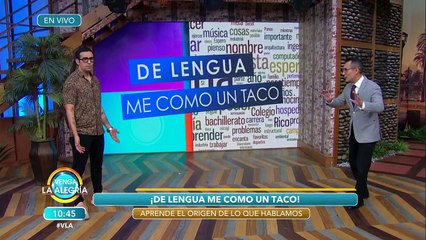 ¿Sabes el origen de la palabra 'mambo'? ¡Sergio nos lo cuenta! | Venga La Alegría