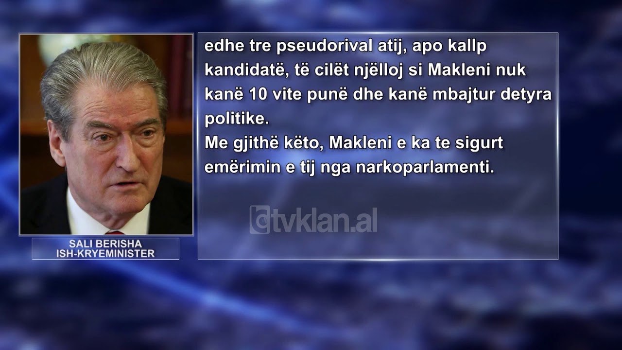 Berisha: Kandidatet per AMA, ne shkelje flagrante te ligjit | Lajme - News