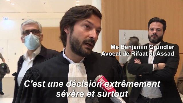 Biens mal acquis: Rifaat al-Assad condamné à Paris, ses biens confisqués