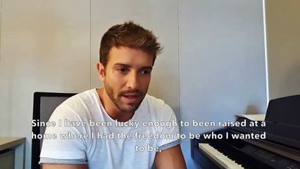 Pablo alboran confiesa que es homosexual
