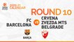 FC Barcelona vs. Crvena Zvezda mts Belgrade - Game Highlights
