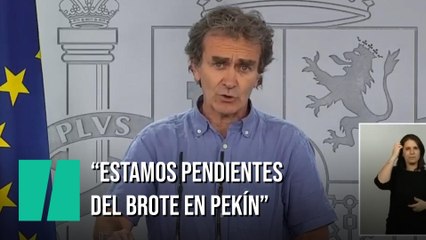 Fernando Simón: "Estamos pendientes del brote que hay en Pekín"