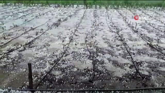 Amasya'da ikinci dolu afeti
