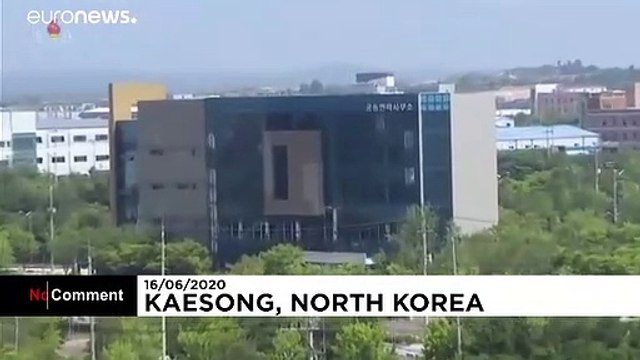 North Korea blows up its joint liaison office with South Korea