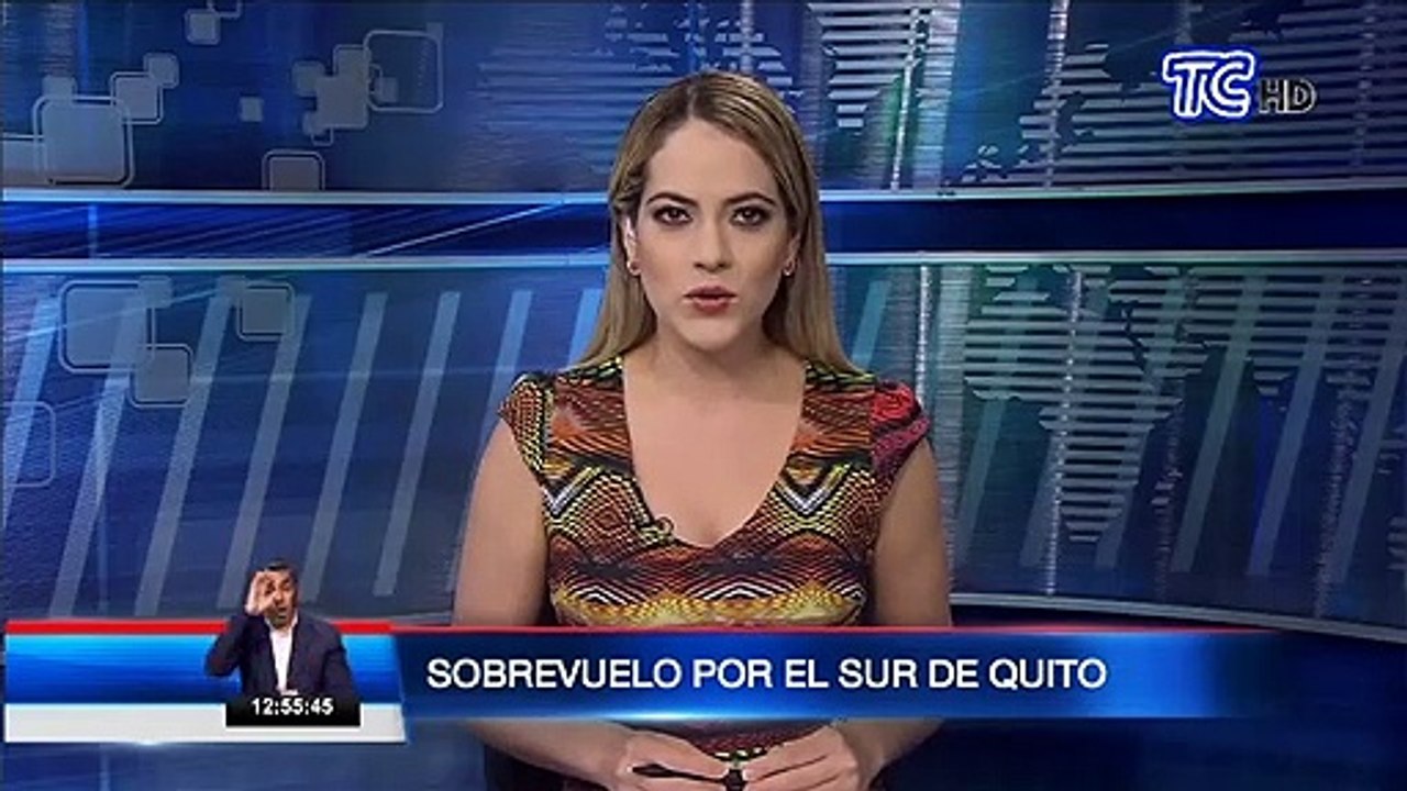 Así luce Quito desde los cielos: Tráfico vehicular en semáforo amarillo