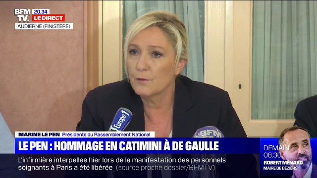 Huée lors de son déplacement en Bretagne, Marine Le Pen dénonce les antifas