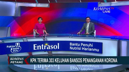 KPK Terima 303 Keluhan Soal Bansos Corona