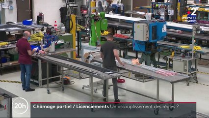 Le dispositif du chômage partiel pourra être maintenu dans certains secteurs
