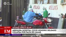Edición Mediodía: Hospital Honorio Delgado en Arequipa colapsó por exceso de pacientes con Covid-19