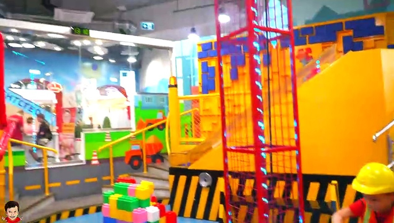 Artem pretend play kids career choice and toy cars for superheroes with Lightning McQueen