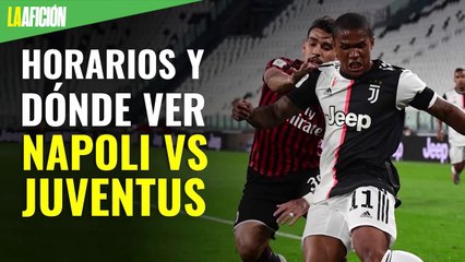 Horario y dónde ver EN VIVO el Napoli vs Juventus en la Final de la Copa de Italia