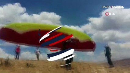 Paraşütle eğitim uçuşu yapan astsubay, düşerek hayatını kaybetti