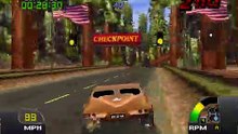Let´s Play Cruis'n USA (Nintendo 64 ) - Race 4 - Redwood Forest - No Commentary