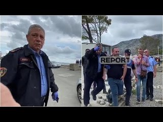 Po filmonte përplasjet mes pronarëve dhe IKMT-së në Shëngjin,policia shoqëron gazetarin e Report TV