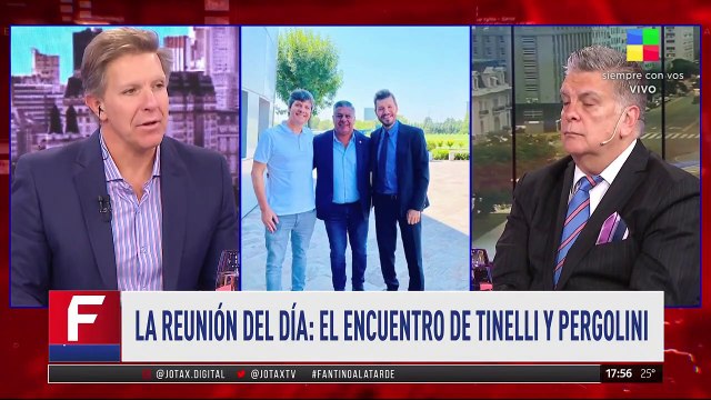 La reunión del día: el almuerzo de Tinelli y Pergolini