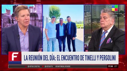 La reunión del día: el almuerzo de Tinelli y Pergolini