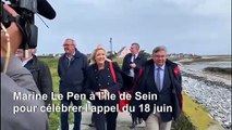 Marine Le Pen défend sa visite sur l'île de Sein