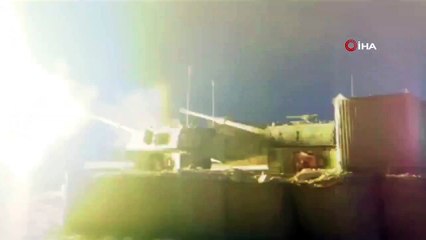 MSB: “ Kahraman topçularımız Fırtına obüsleri ve ÇNRA atışlarıyla teröristlerin sığınak, barınak ve mevzilerini yerle bir etmeye devam ediyor”