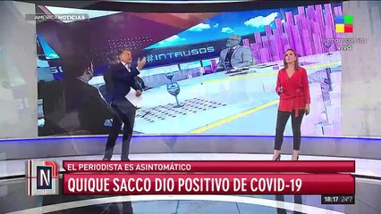 Quique Sacco dió positivo de Covid-19