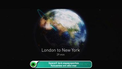 SpaceX terá espaçoportos flutuantes em alto-mar
