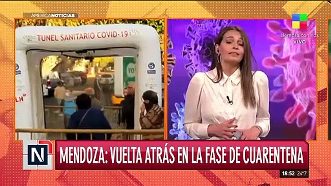 Mendoza y Jujuy vuelven atrás en la fase de la cuarentena