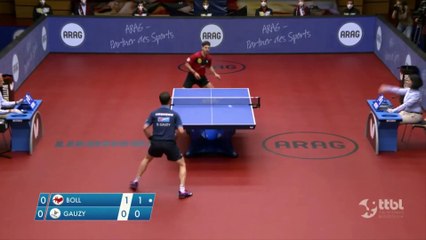 Timo Boll VS Simon Gauzy TTBL