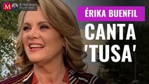 Érika Buenfil canta 'Tusa' en video; causa sensación en redes sociales