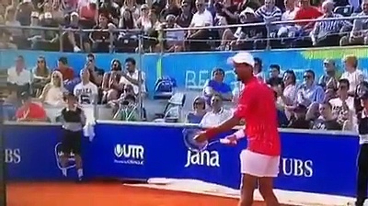 Adria Tour - Quand Novak Djokovic perd un point...
