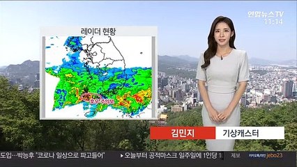 [날씨] 충청 이남 비…오후 전남 남해안·제주 집중호우