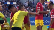 Hy hữu! Vỡ sân 22 phút trận HL Hà Tĩnh - Hà Nội FC - Lần đầu trong lịch sử V.League! - NEXT SPORTS