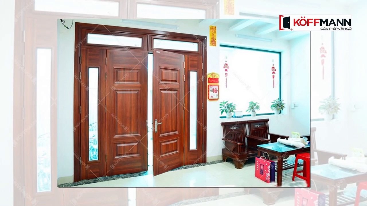 Top 10 + mẫu cửa 4 cánh kính cường lực đẹp nhất