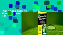 Full E-book  Excel Power Pivot & Power Query for Dummies  Best Sellers Rank : #5
